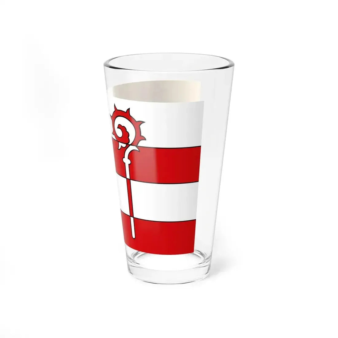 Flag of Nordwestmecklenburg Germany - Pint Glass 16oz - Go Mug Yourself