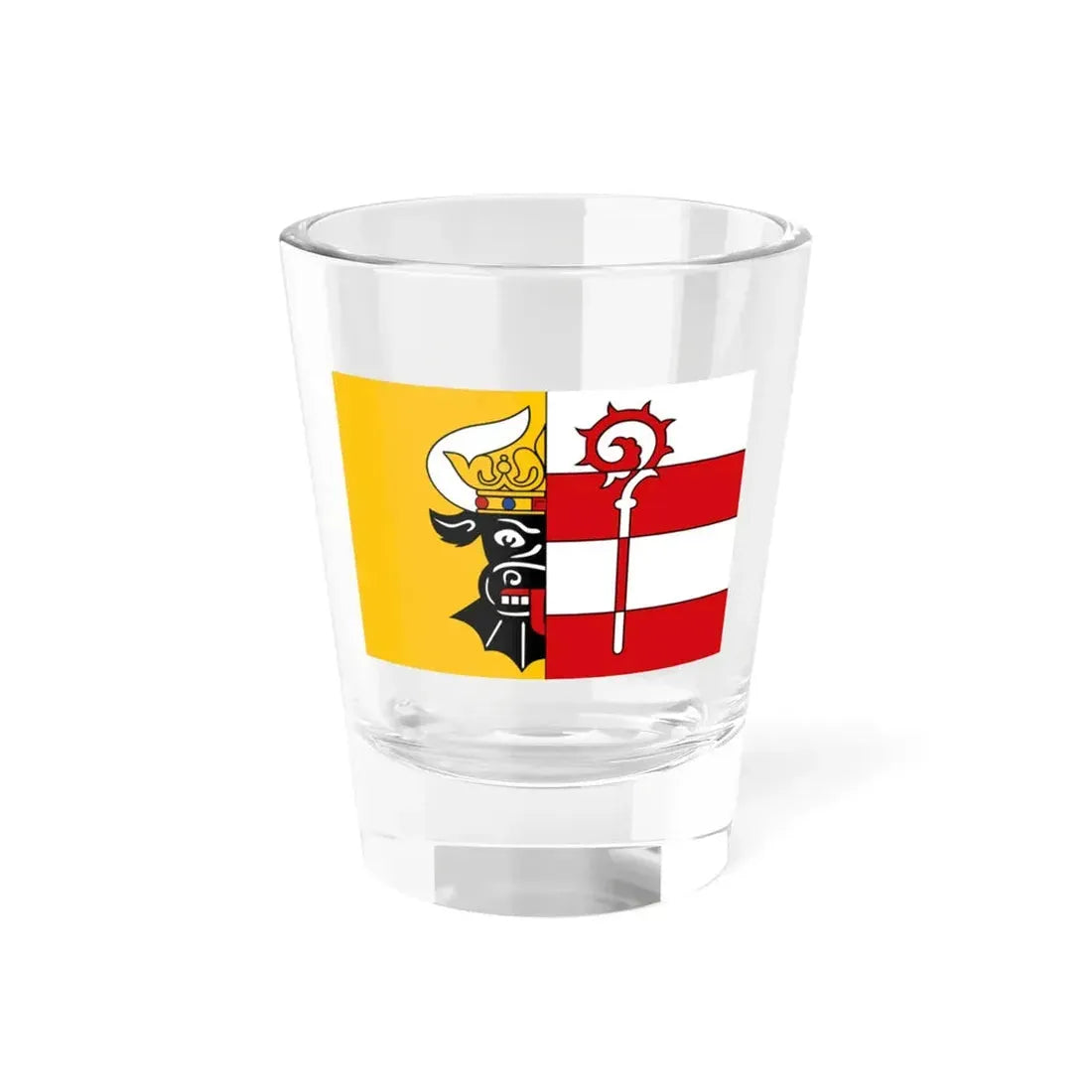 Flag of Nordwestmecklenburg Germany - Shot Glass 1.5oz 1.5oz - Go Mug Yourself