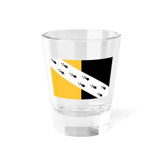 Flag of Norfolk (England) Shot Glass 1.5oz 1.5oz - Go Mug Yourself