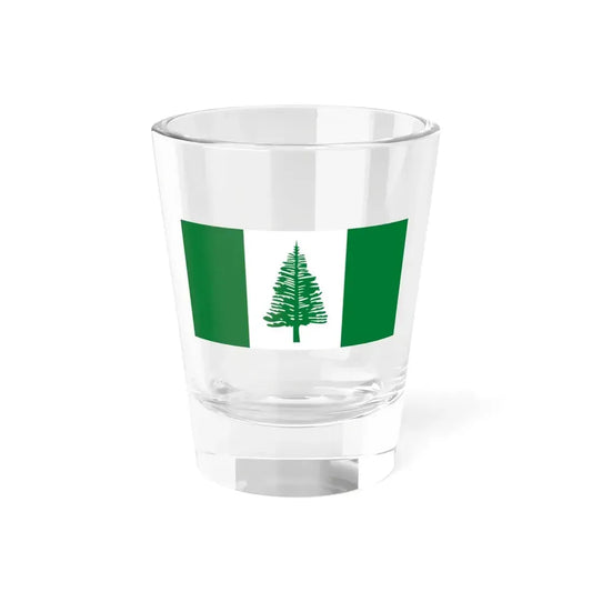 Flag of Norfolk Island (Australia) Shot Glass 1.5oz 1.5oz - Go Mug Yourself