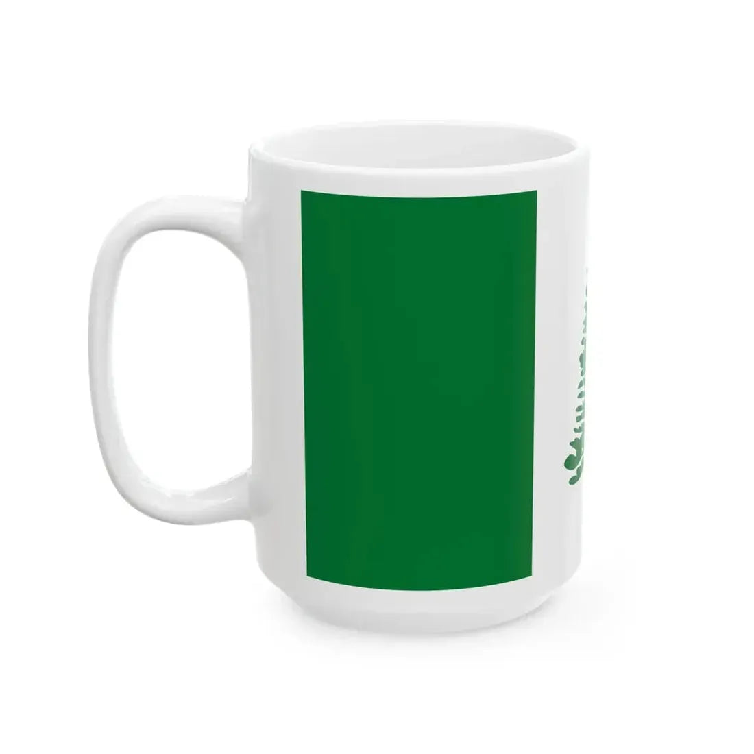 Flag of Norfolk Island (Australia) White Coffee Mug - Go Mug Yourself