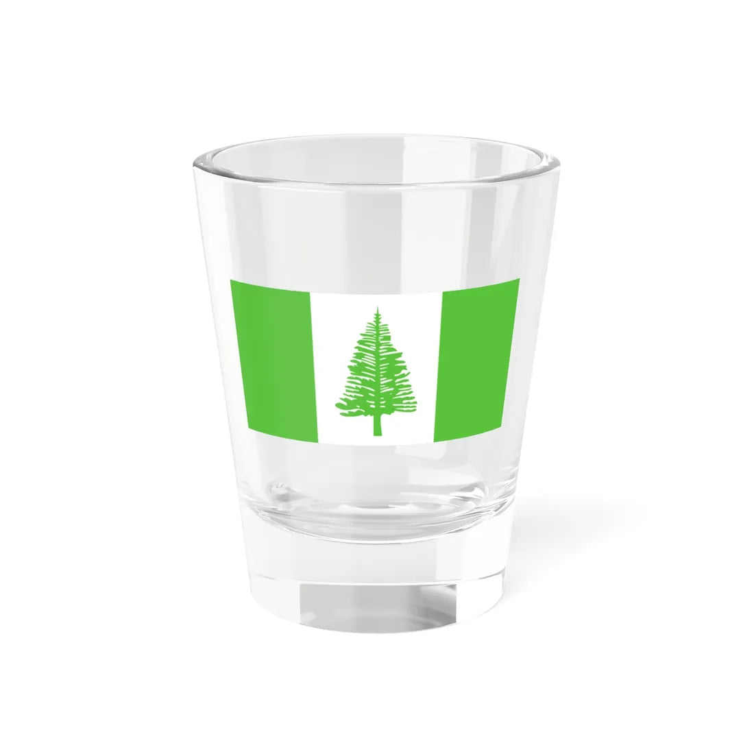 Flag of Norfolk Island WFB 2000 (Australia) Shot Glass 1.5oz 1.5oz - Go Mug Yourself