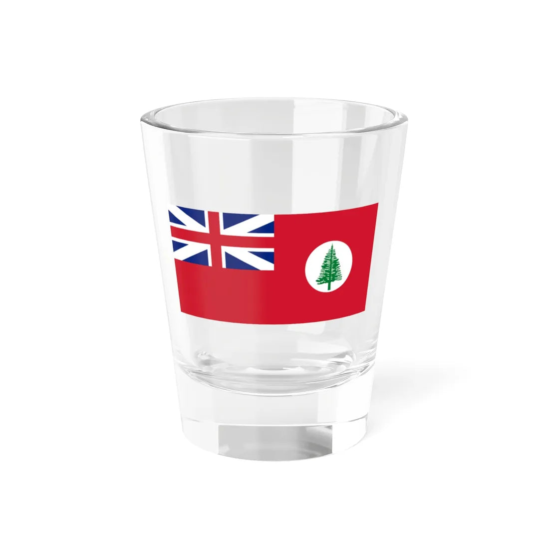 Flag of Norfolk Islanders of Pitcairn descent (Australia) Shot Glass 1.5oz 1.5oz - Go Mug Yourself