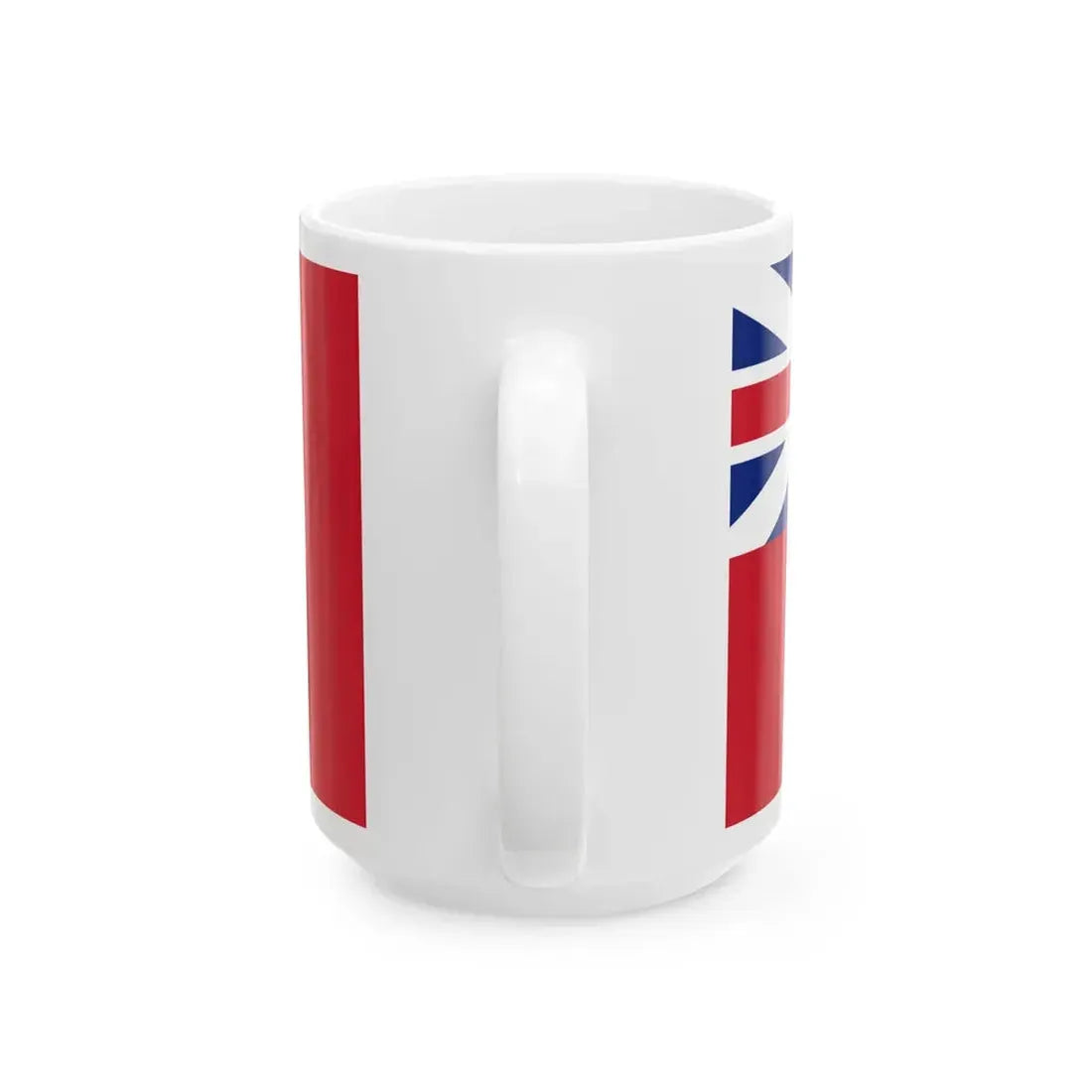 Flag of Norfolk Islanders of Pitcairn descent (Australia) White Coffee Mug - Go Mug Yourself