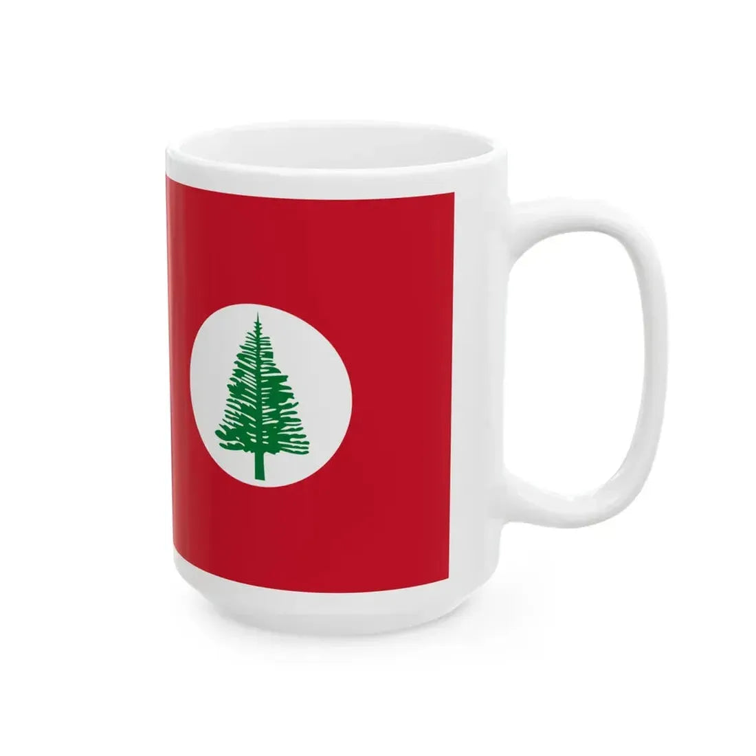 Flag of Norfolk Islanders of Pitcairn descent (Australia) White Coffee Mug - Go Mug Yourself