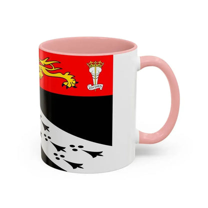 Flag of Norfolk UK - Accent Coffee Mug - Go Mug Yourself