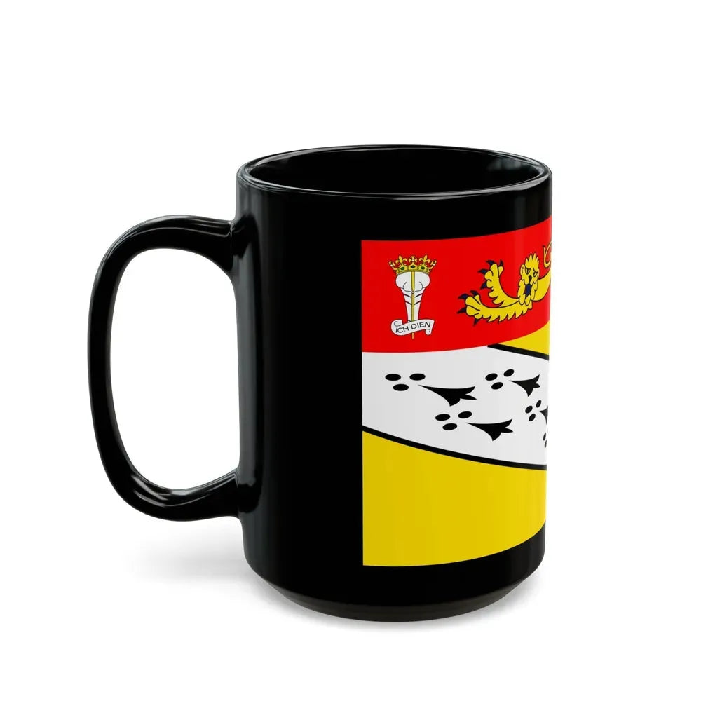 Flag of Norfolk UK - Black Coffee Mug - Go Mug Yourself