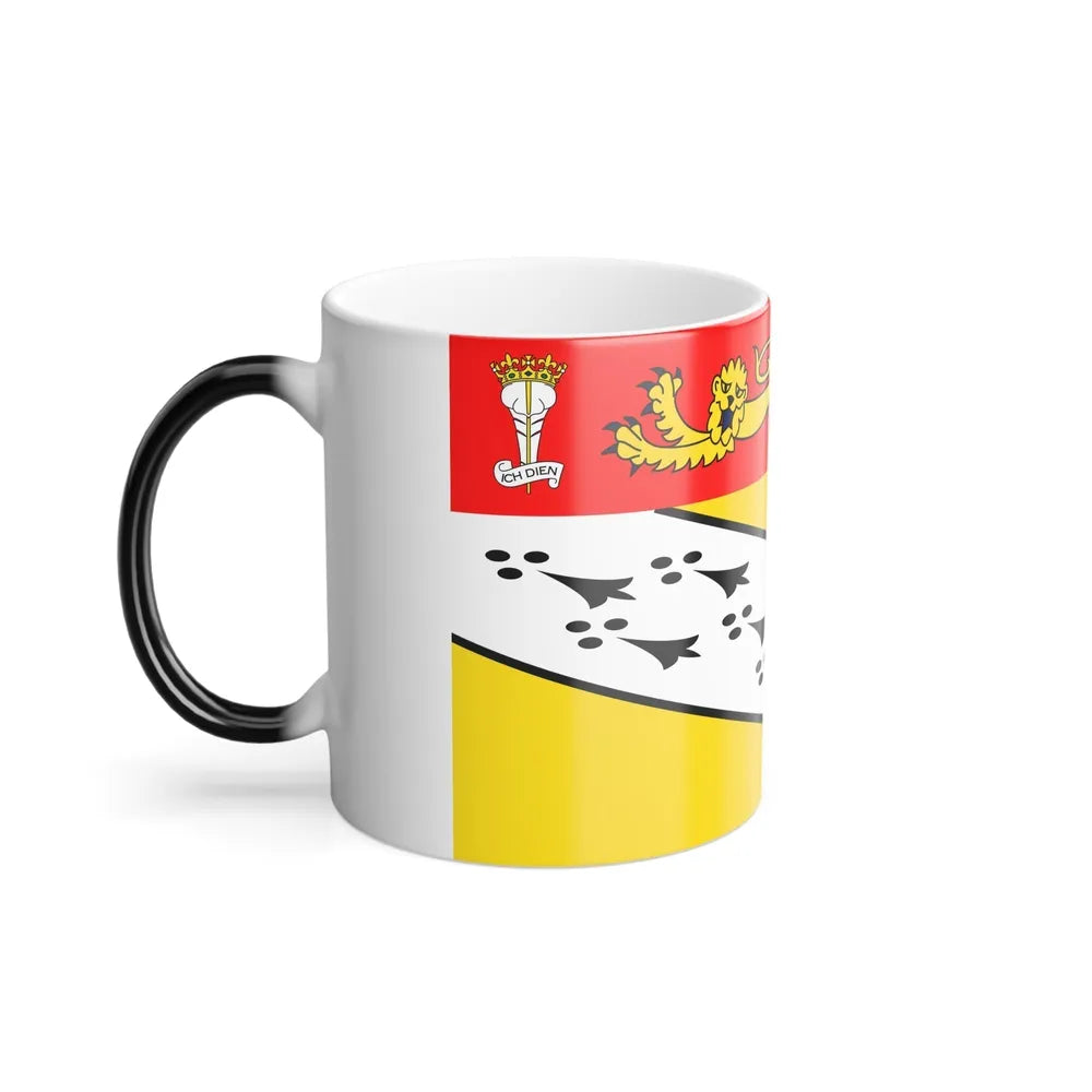 Flag of Norfolk UK - Color Changing Coffee Mug-Go Mug Yourself