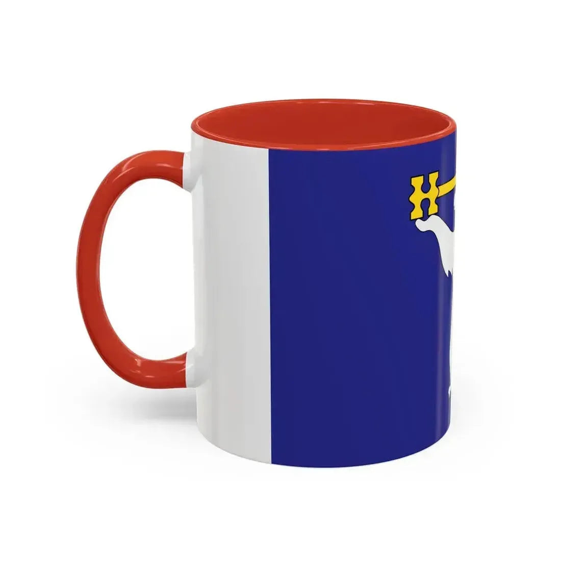 Flag of Norilsk Krasnoyarsk Krai Russia - Accent Coffee Mug - Go Mug Yourself