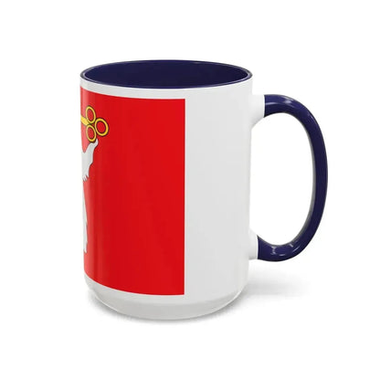 Flag of Norilsk Krasnoyarsk Krai Russia - Accent Coffee Mug - Go Mug Yourself