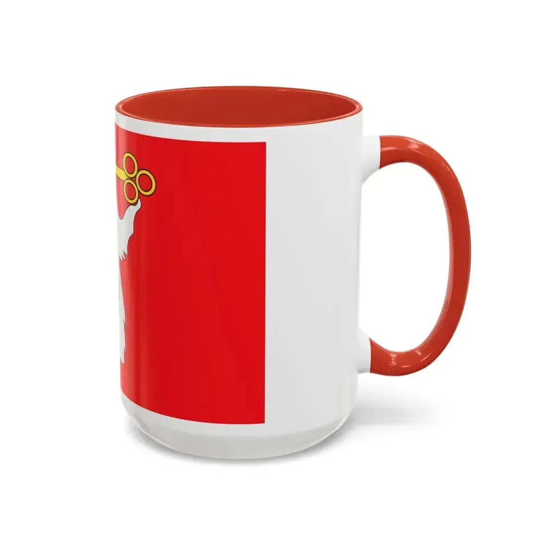 Flag of Norilsk Krasnoyarsk Krai Russia - Accent Coffee Mug - Go Mug Yourself