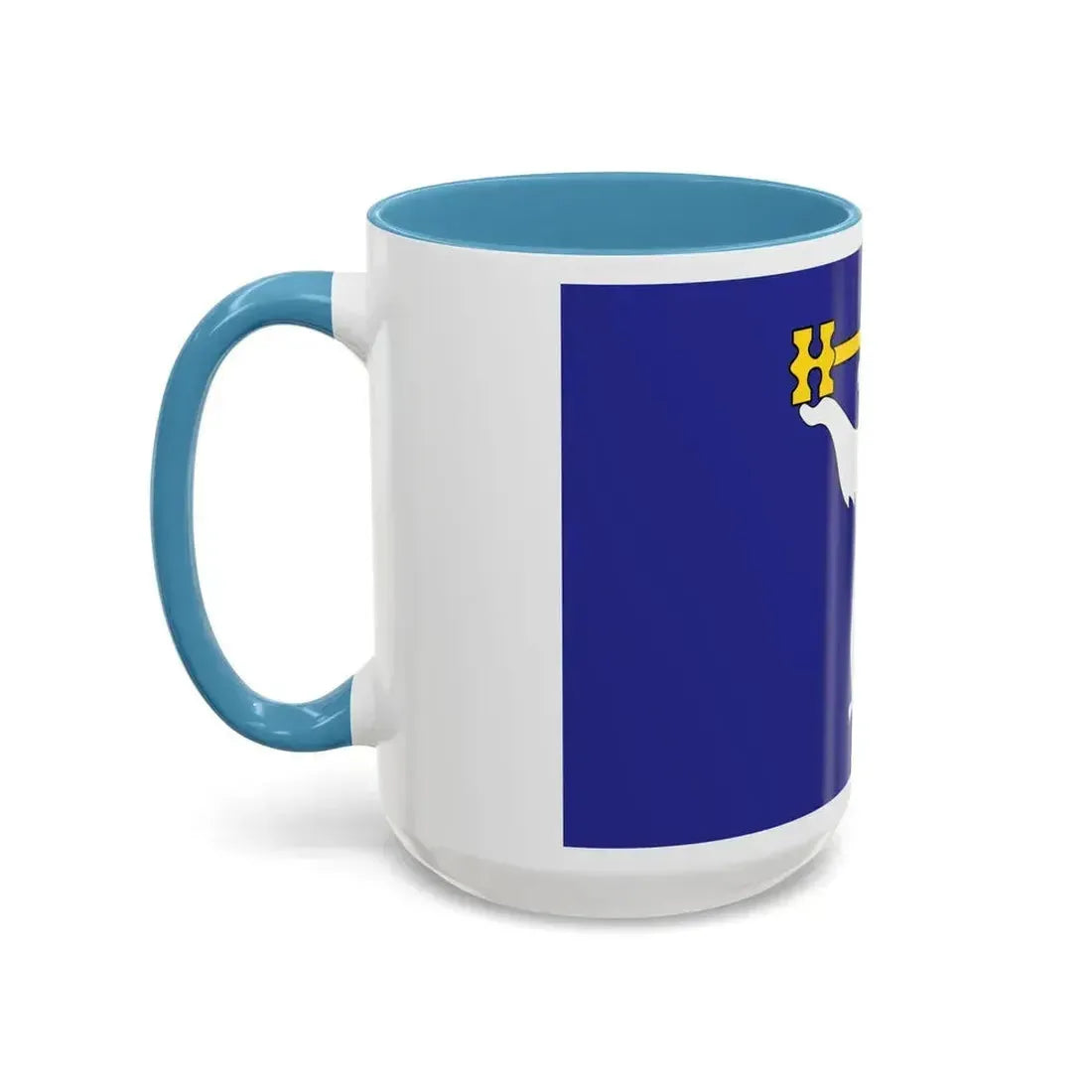 Flag of Norilsk Krasnoyarsk Krai Russia - Accent Coffee Mug - Go Mug Yourself