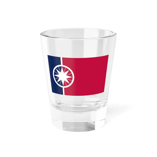 Flag of Norman Oklahoma (United States) Shot Glass 1.5oz 1.5oz - Go Mug Yourself