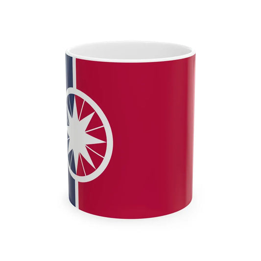 Flag of Norman Oklahoma (United States) White Coffee Mug 11oz - Go Mug Yourself