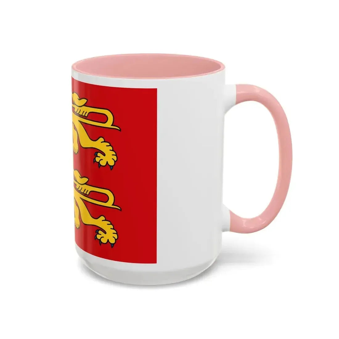 Flag of Normandy France 2 - Accent Coffee Mug - Go Mug Yourself