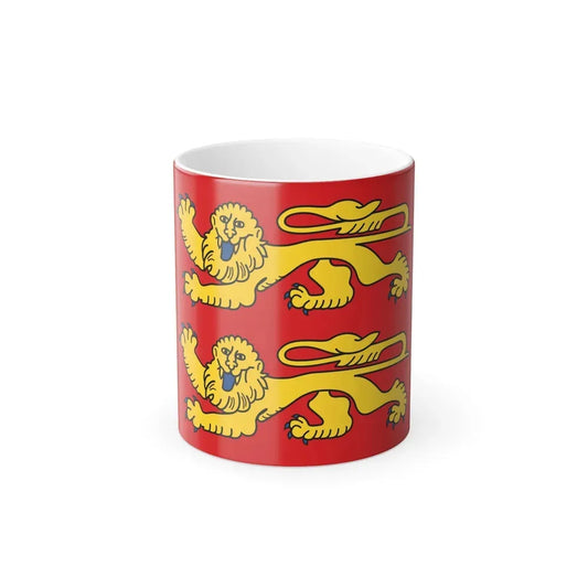 Flag of Normandy France 2 - Color Changing Coffee Mug 11oz - Go Mug Yourself