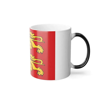 Flag of Normandy France 2 - Color Changing Coffee Mug - Go Mug Yourself