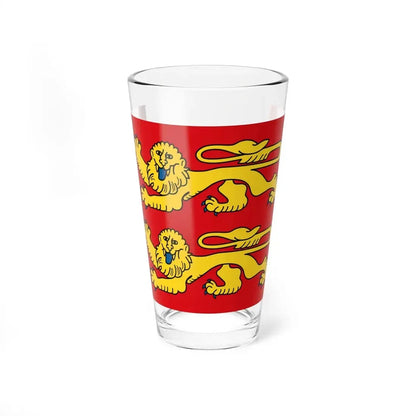 Flag of Normandy France 2 - Pint Glass 16oz 16oz - Go Mug Yourself