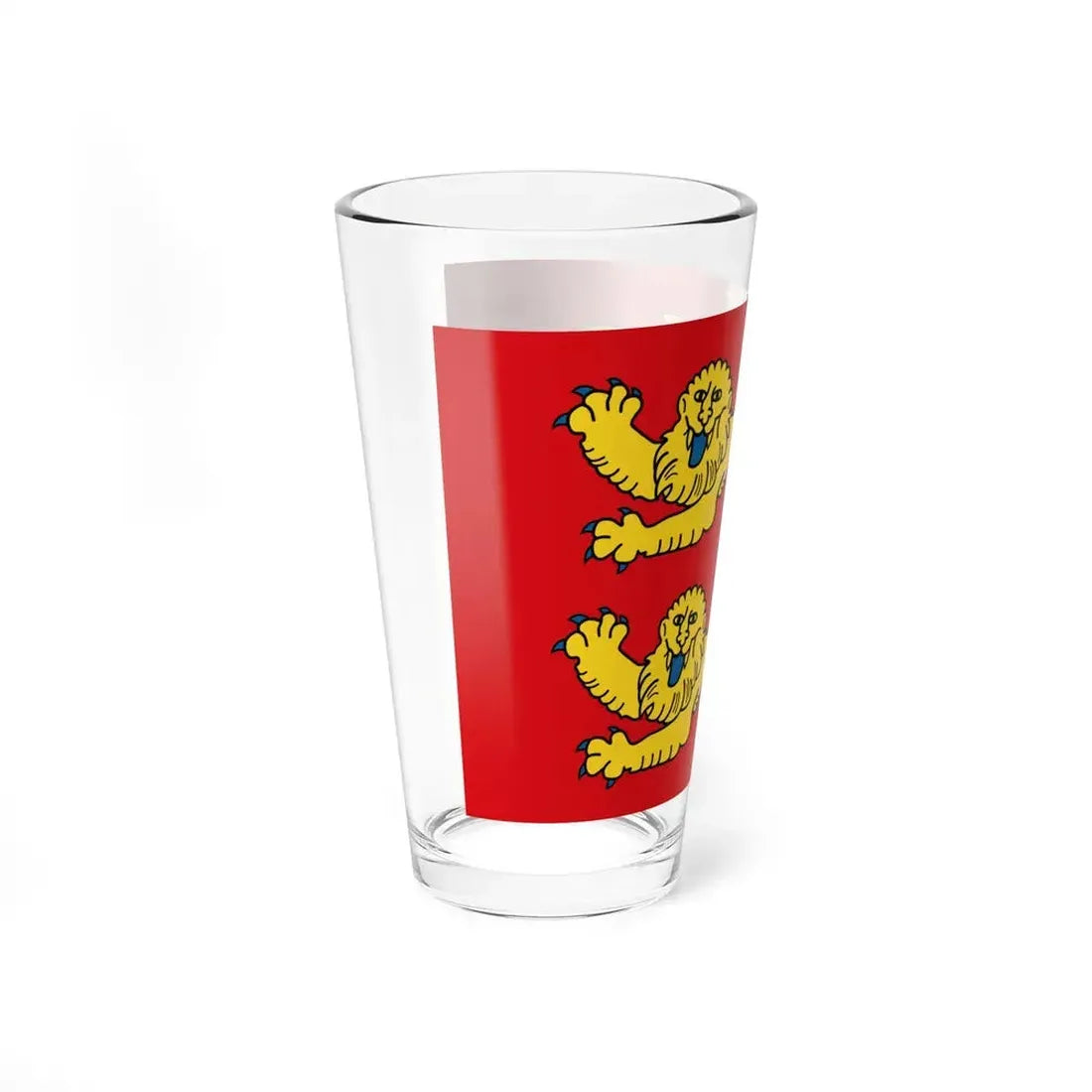 Flag of Normandy France 2 - Pint Glass 16oz - Go Mug Yourself