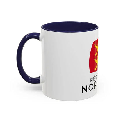 Flag of Normandy France - Accent Coffee Mug - Go Mug Yourself