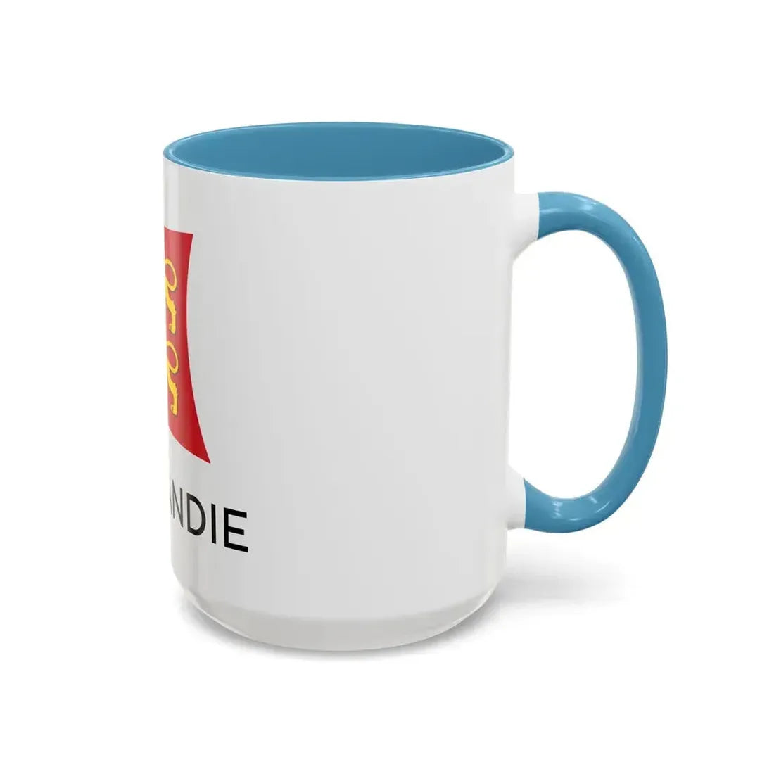 Flag of Normandy France - Accent Coffee Mug - Go Mug Yourself