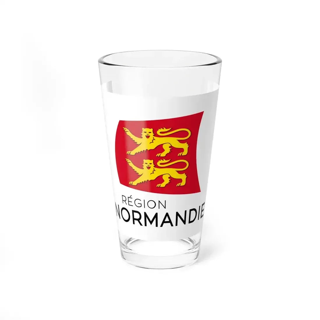 Flag of Normandy France - Pint Glass 16oz 16oz - Go Mug Yourself