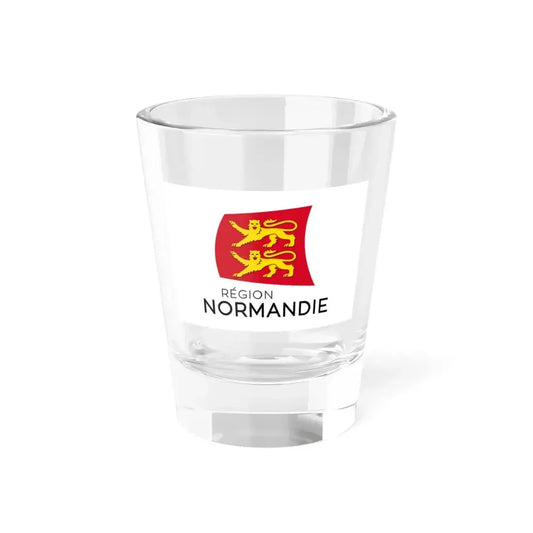 Flag of Normandy France - Shot Glass 1.5oz 1.5oz - Go Mug Yourself