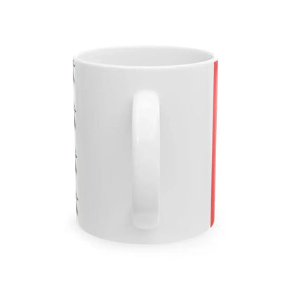 Flag of Nort-sur-Erdre (France) White Coffee Mug - Go Mug Yourself