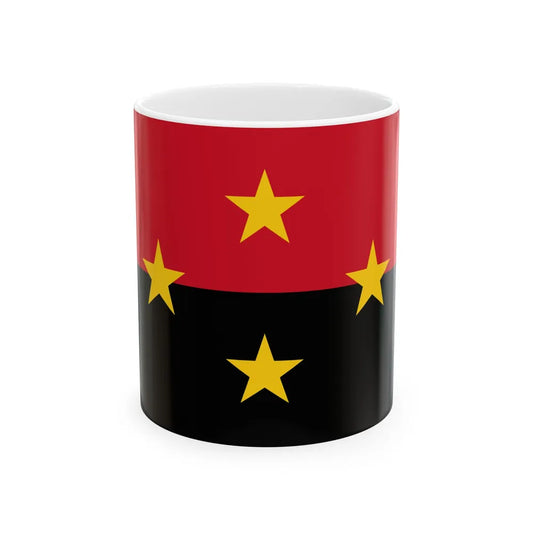Flag of Norte de Santander Department (Colombia) White Coffee Mug 11oz - Go Mug Yourself