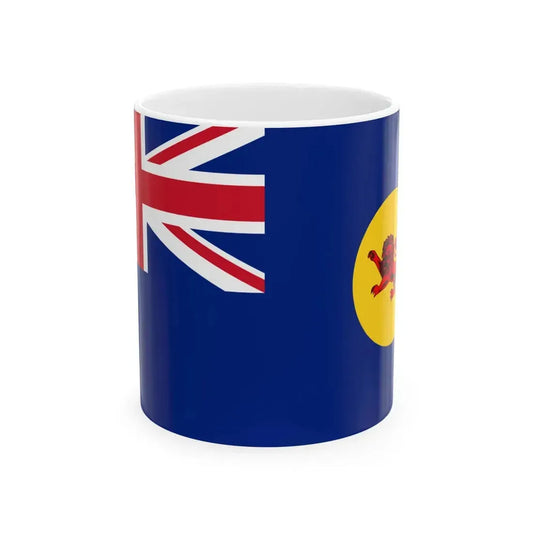 Flag of North Borneo 1902-1946 (Malaysia) White Coffee Mug 11oz - Go Mug Yourself