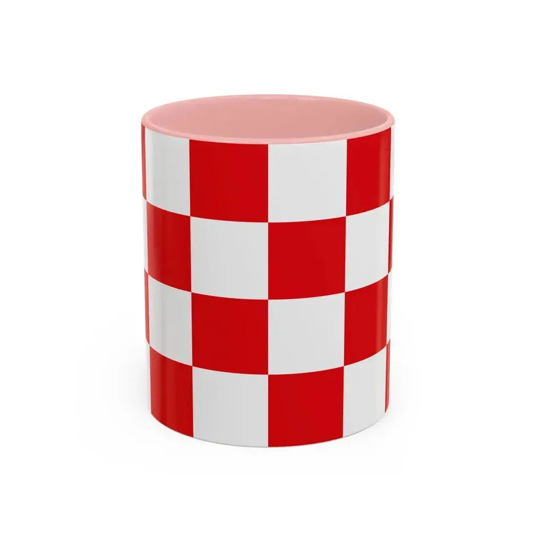 Flag of North Brabant Netherlands - Accent Coffee Mug 11oz Pink - Go Mug Yourself