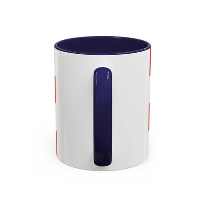 Flag of North Brabant Netherlands - Accent Coffee Mug - Go Mug Yourself