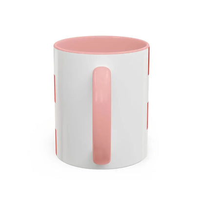 Flag of North Brabant Netherlands - Accent Coffee Mug - Go Mug Yourself