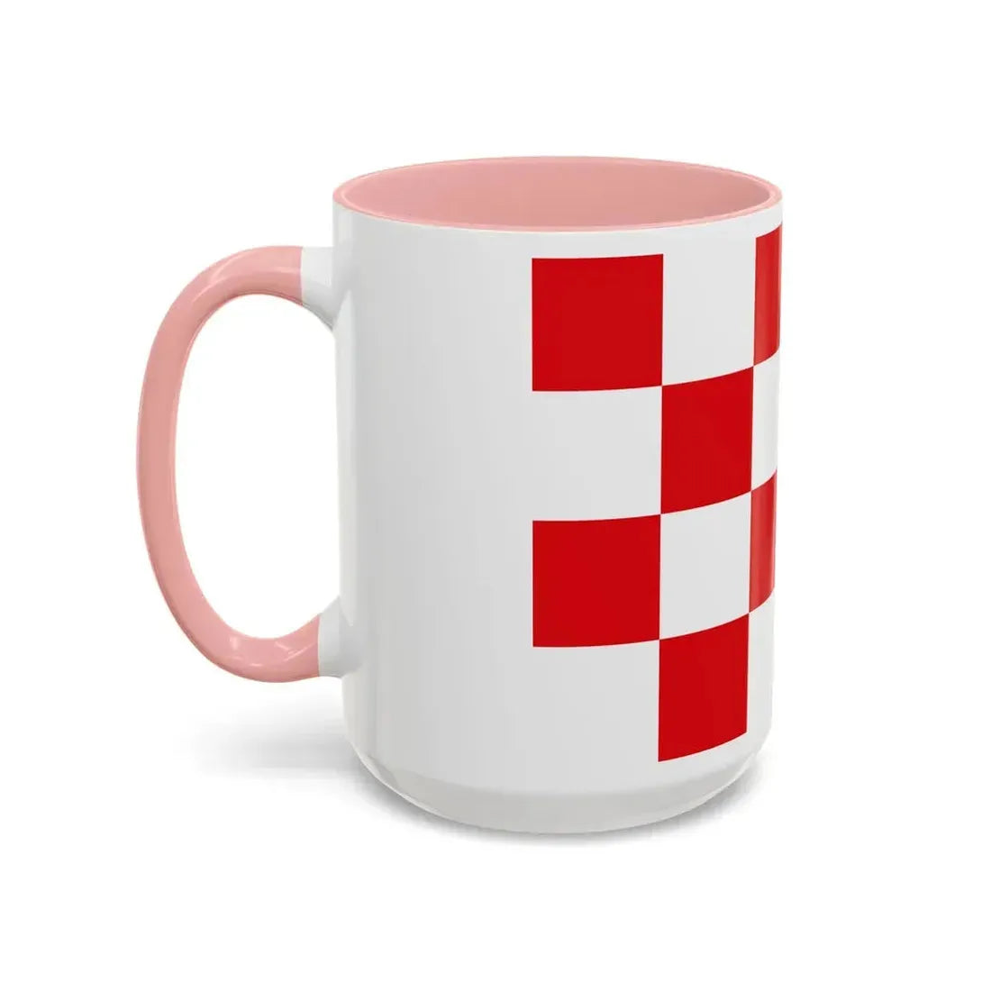 Flag of North Brabant Netherlands - Accent Coffee Mug - Go Mug Yourself