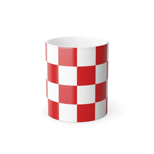 Flag of North Brabant Netherlands - Color Changing Coffee Mug 11oz - Go Mug Yourself