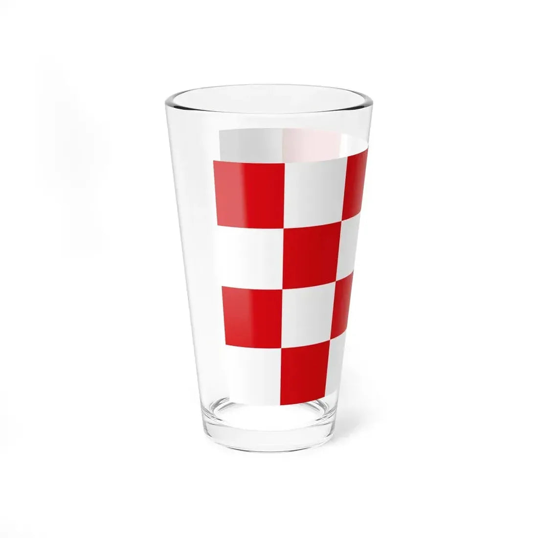 Flag of North Brabant Netherlands - Pint Glass 16oz - Go Mug Yourself