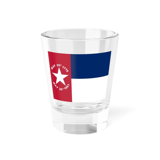 Flag of North Carolina 1861-1865 (United States) Shot Glass 1.5oz 1.5oz - Go Mug Yourself