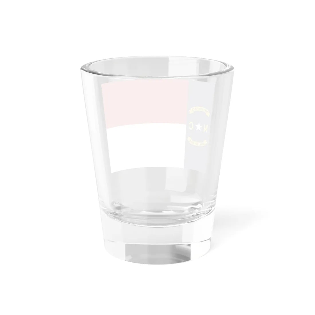 Flag of North Carolina 1885-1991 (United States) Shot Glass 1.5oz - Go Mug Yourself