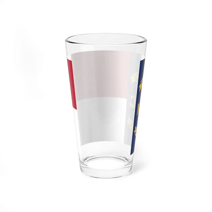 Flag of North Carolina (United States) Pint Glass 16oz - Go Mug Yourself