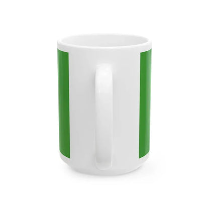Flag of North Caucasian Emirate (Russia) White Coffee Mug - Go Mug Yourself