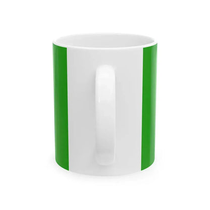 Flag of North Caucasus (Russia) White Coffee Mug - Go Mug Yourself