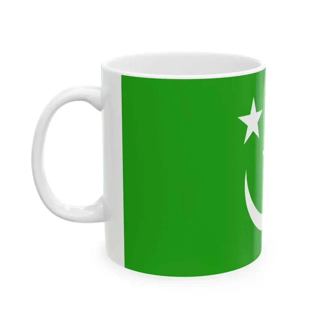 Flag of North Caucasus (Russia) White Coffee Mug - Go Mug Yourself