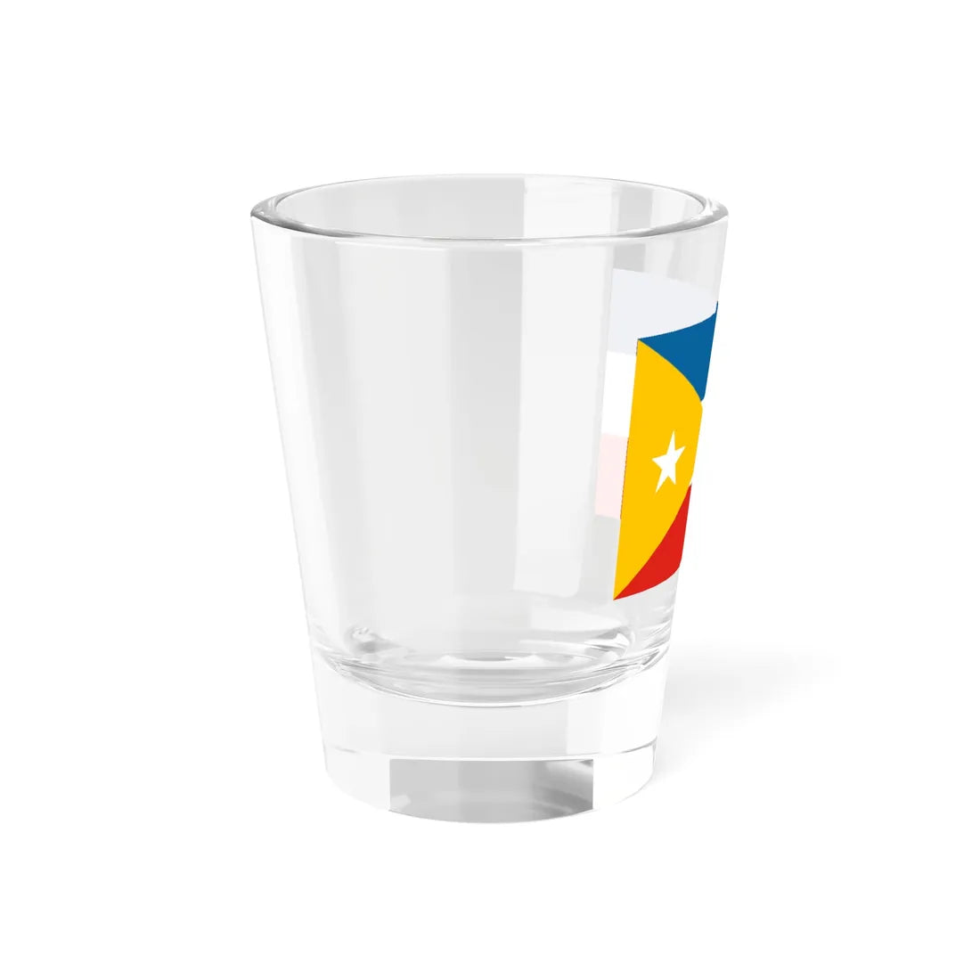 Flag of North China in Resistance (China) Shot Glass 1.5oz - Go Mug Yourself