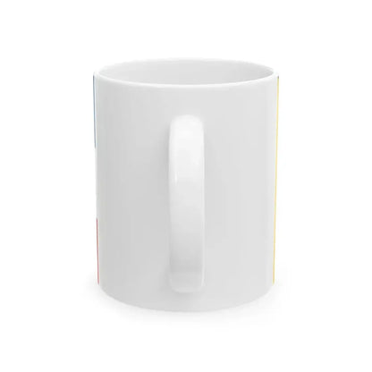 Flag of North China in Resistance (China) White Coffee Mug - Go Mug Yourself
