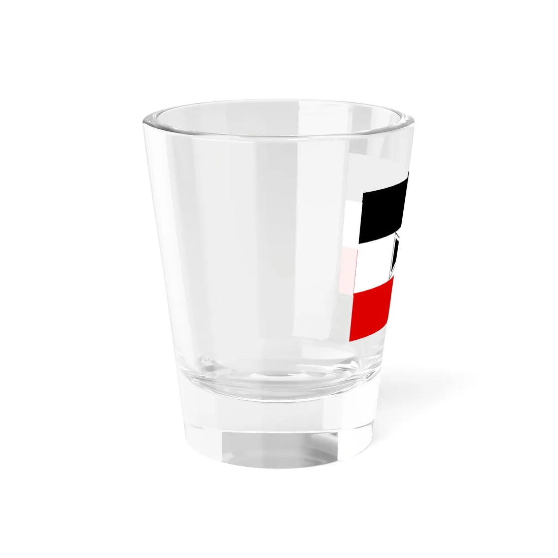 Flag of North German Confederation jack (Germany) Shot Glass 1.5oz - Go Mug Yourself