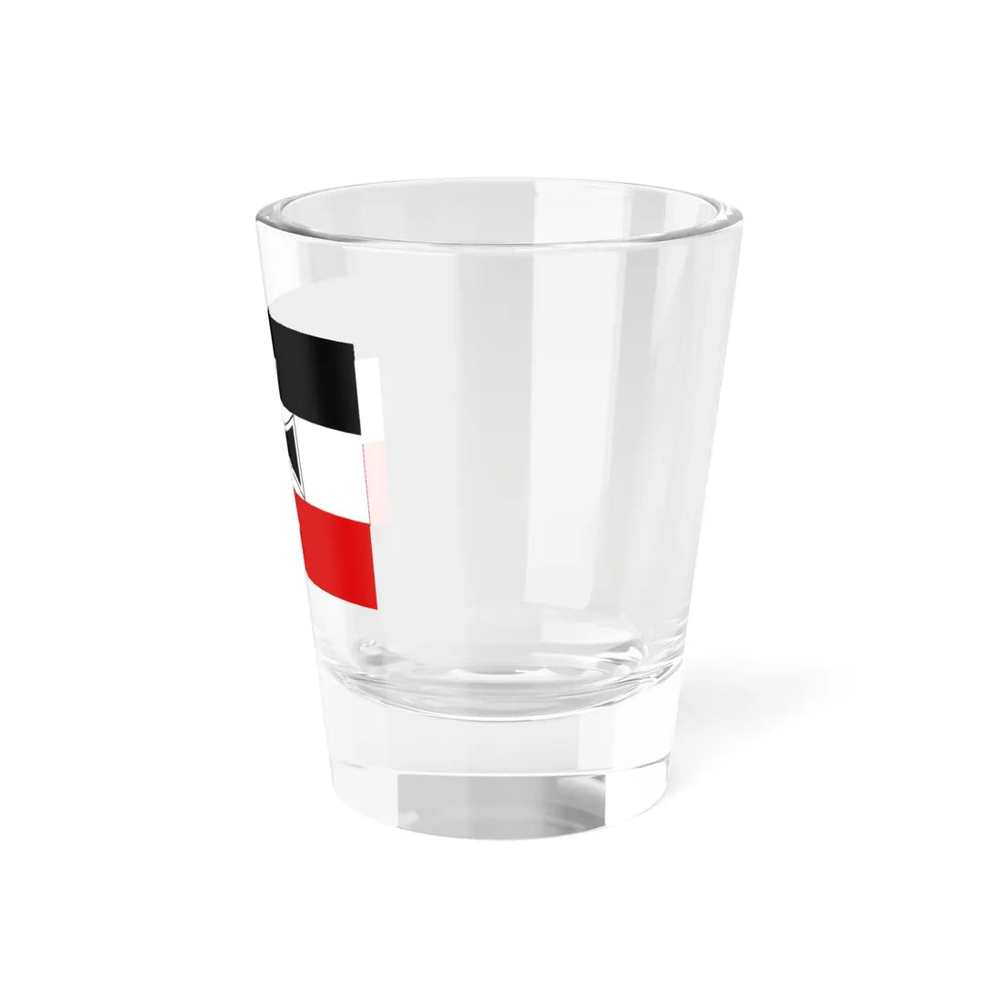Flag of North German Confederation jack (Germany) Shot Glass 1.5oz - Go Mug Yourself