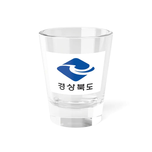 Flag of North Gyeongsang Province (Korea) Shot Glass 1.5oz 1.5oz - Go Mug Yourself