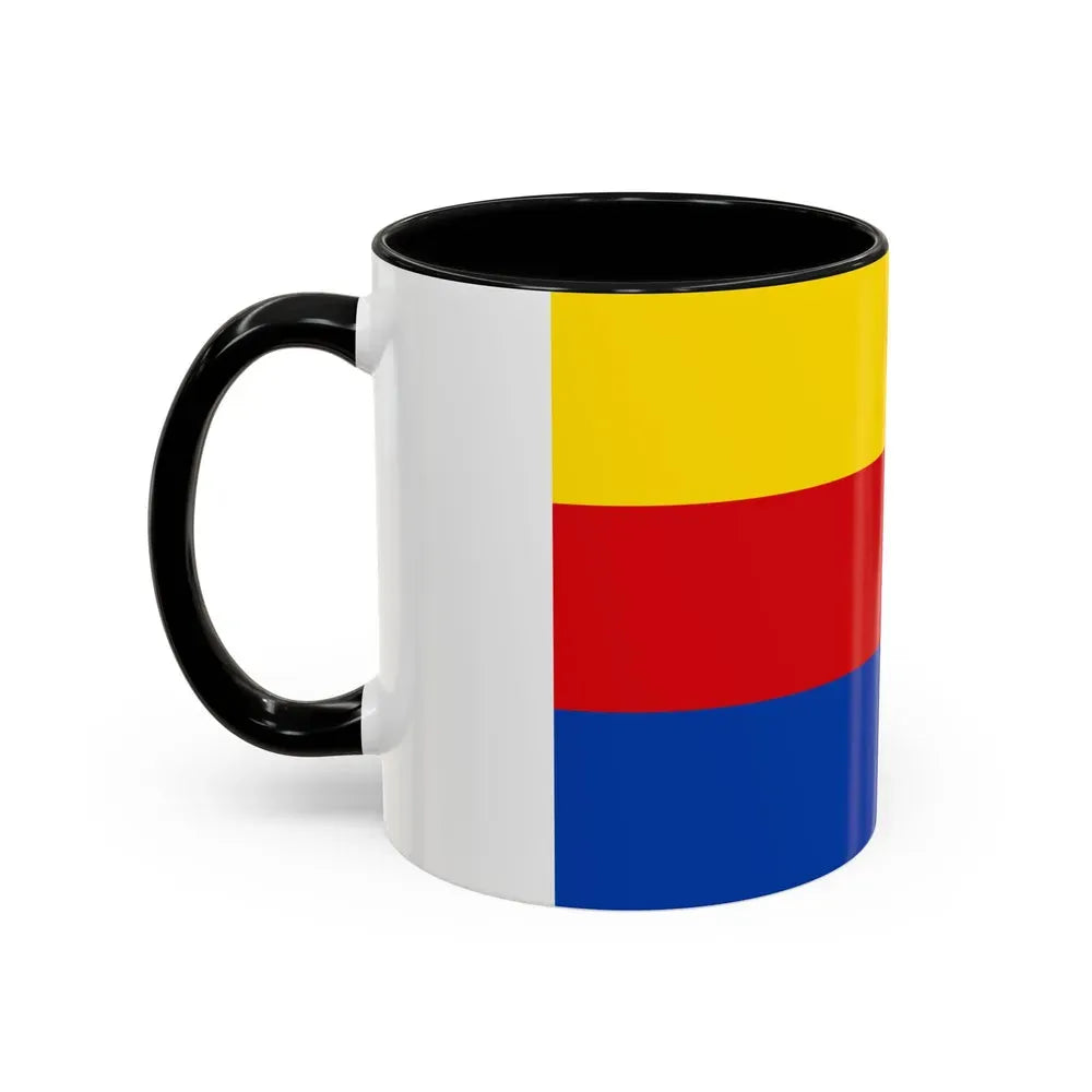 Flag of North Holland Netherlands - Accent Coffee Mug - Go Mug Yourself