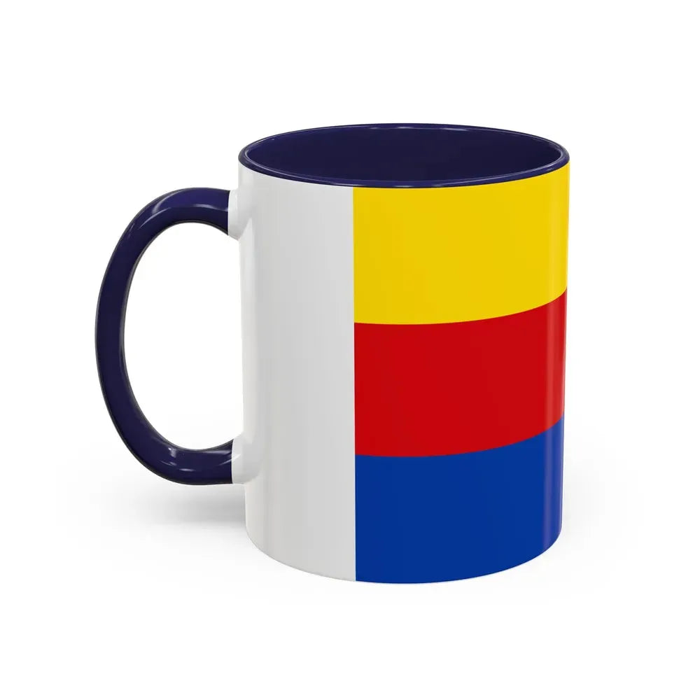 Flag of North Holland Netherlands - Accent Coffee Mug - Go Mug Yourself