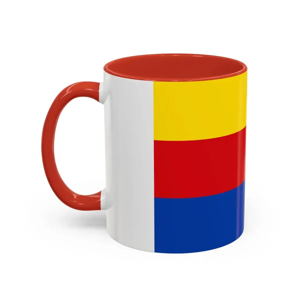 Flag of North Holland Netherlands - Accent Coffee Mug - Go Mug Yourself